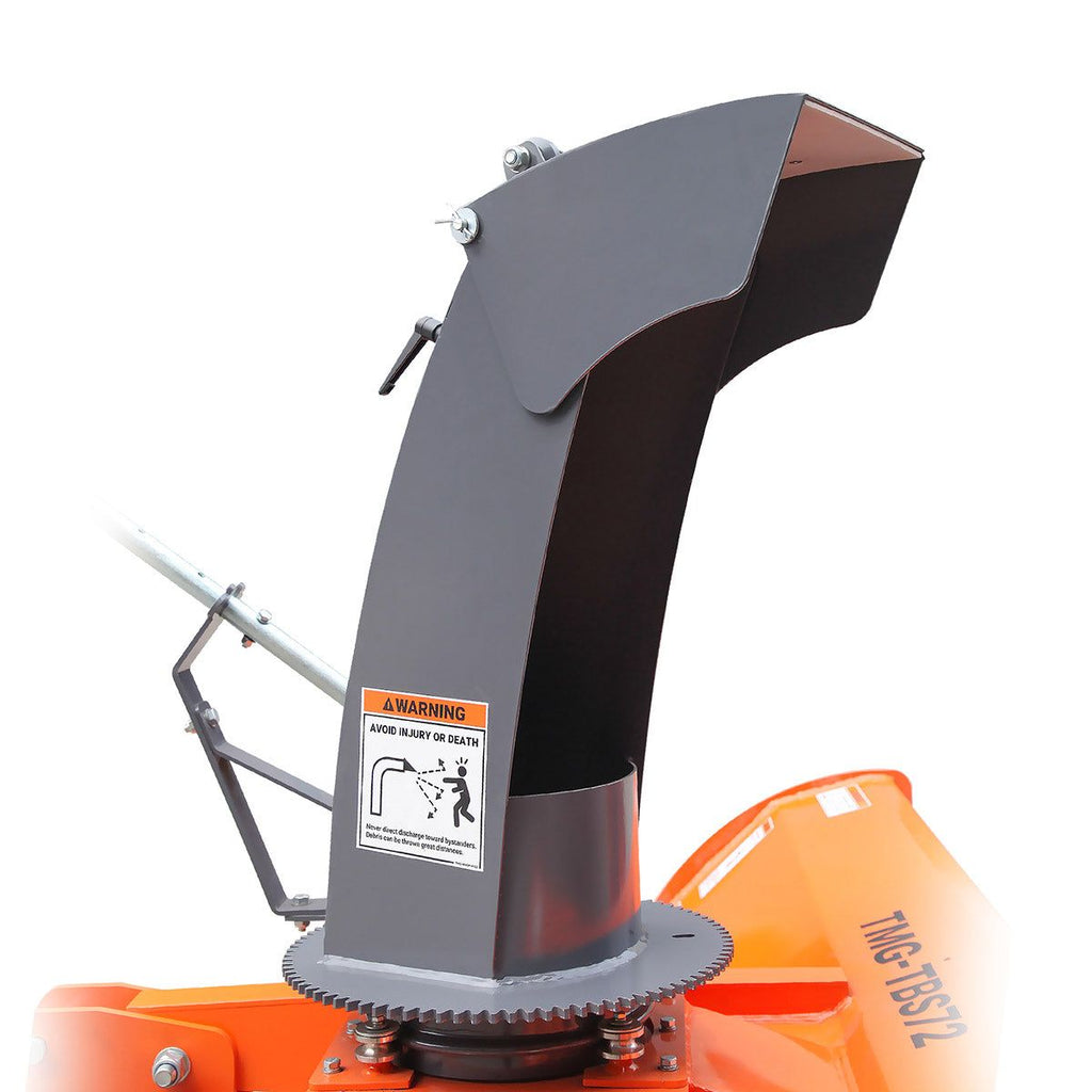 Tractor Snow Blower with Directional Chute