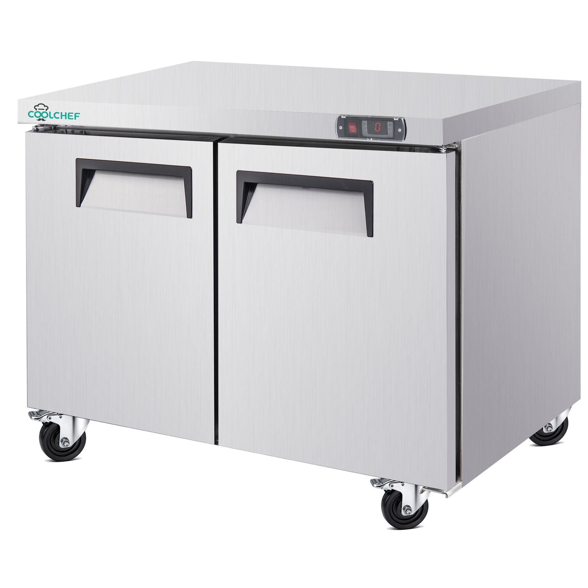 Commercial Undercounter Refrigerator with 12.2 Cu. Capacity and Stainless Steel Build
