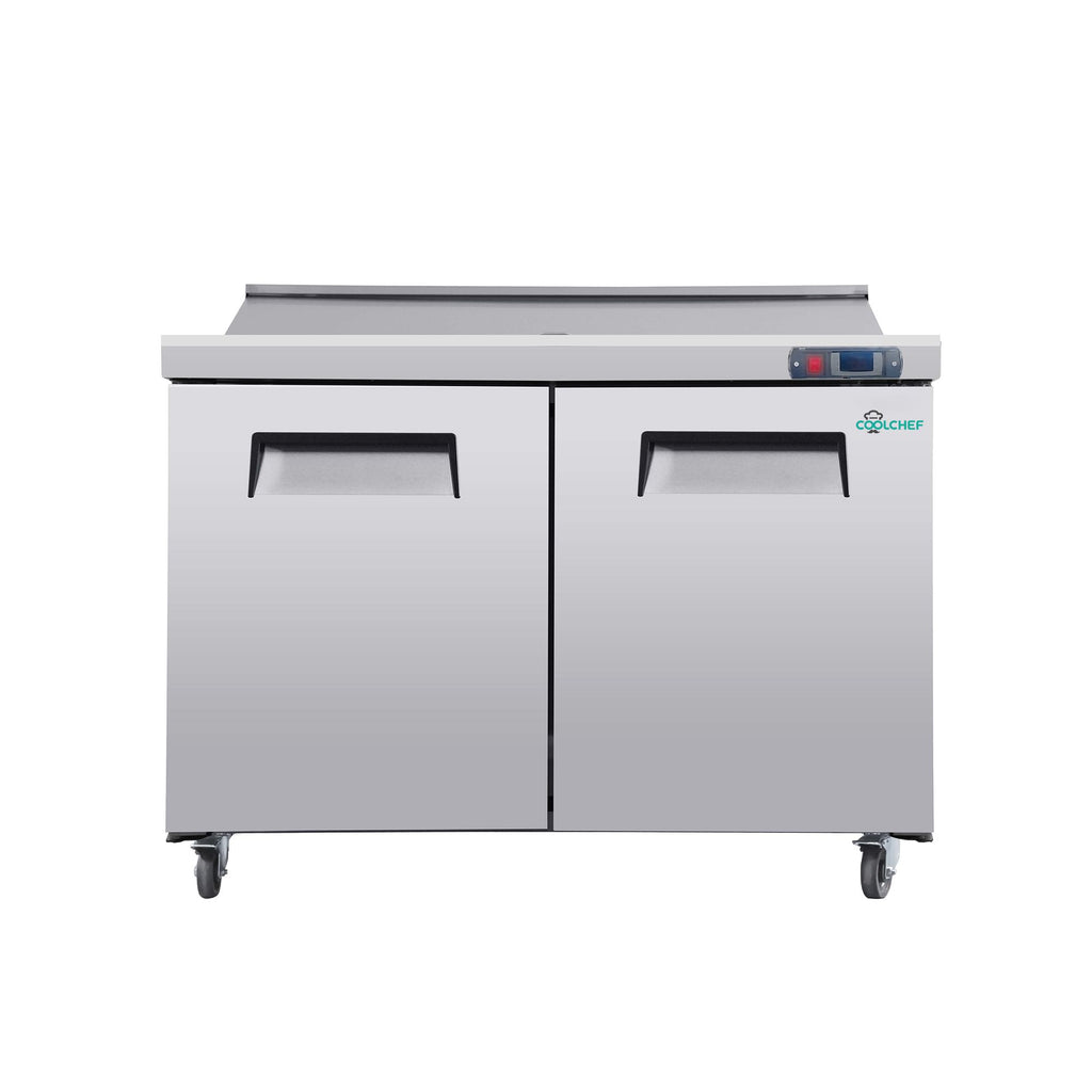 48" Coolchef Mega Top Refrigerated Sandwich Prep Table – NSF/ETL/DOE