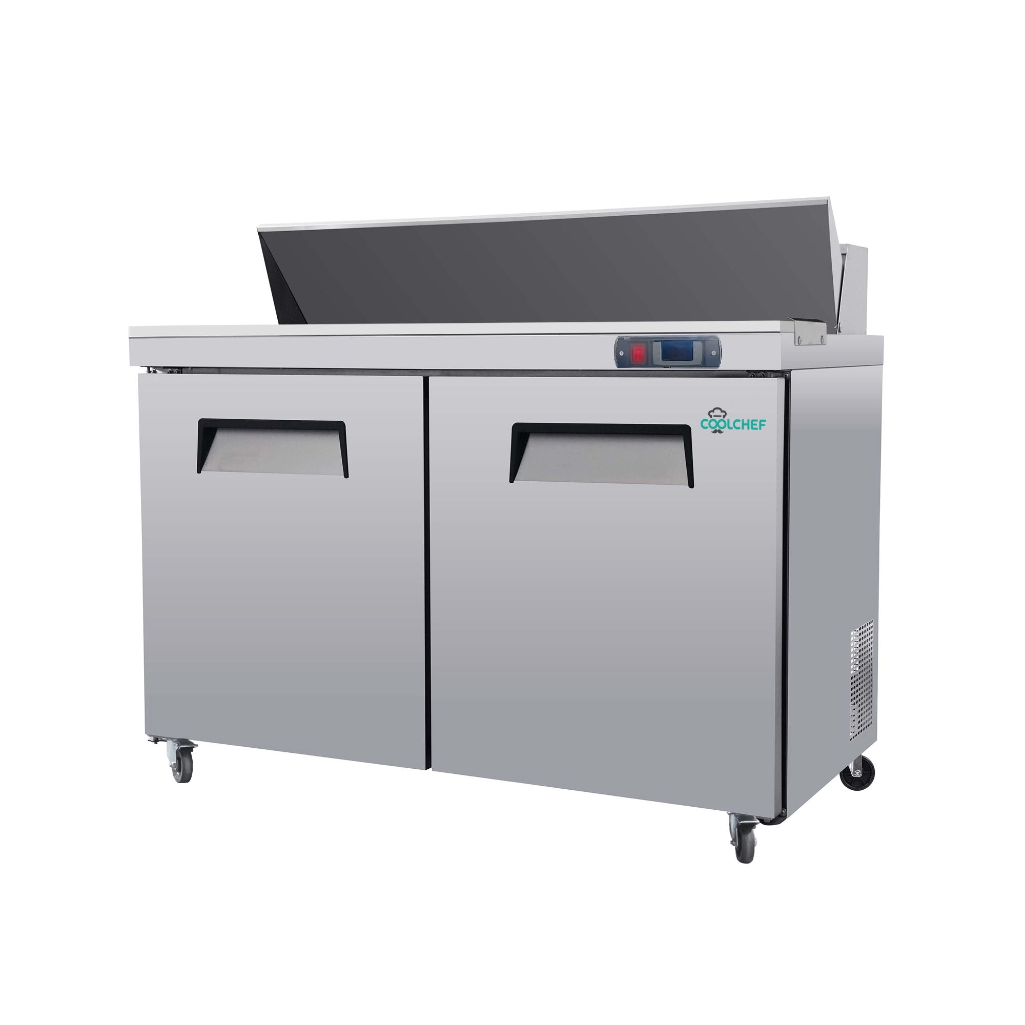 48" Coolchef Mega Top Refrigerated Sandwich Prep Table – NSF/ETL/DOE