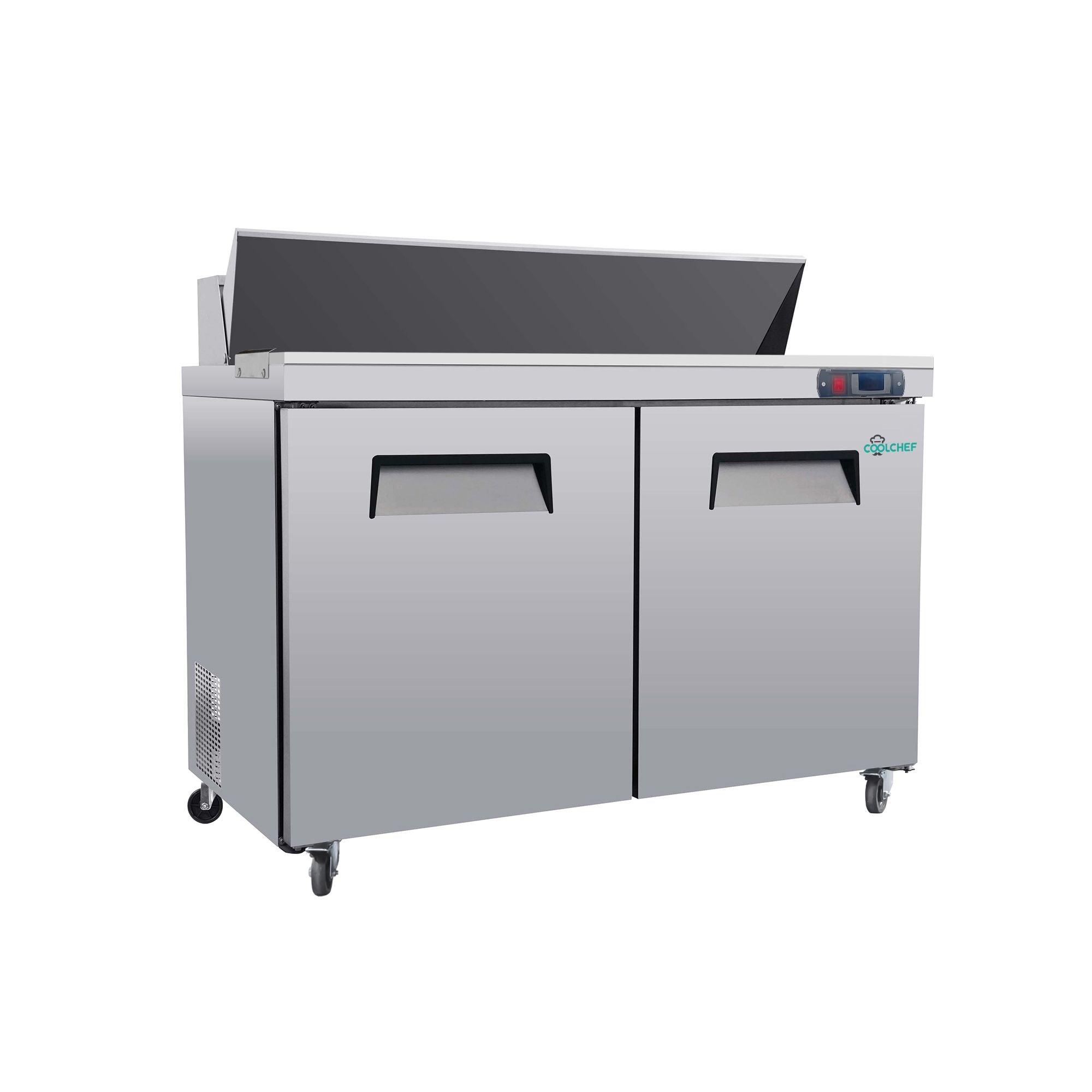 48" Coolchef Mega Top Refrigerated Sandwich Prep Table – NSF/ETL/DOE