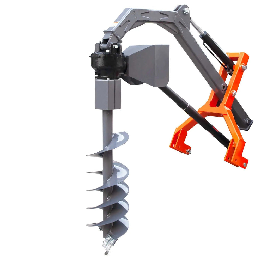 Hydraulic Assist Post Hole Digger, Auger, PTO Shaft Included