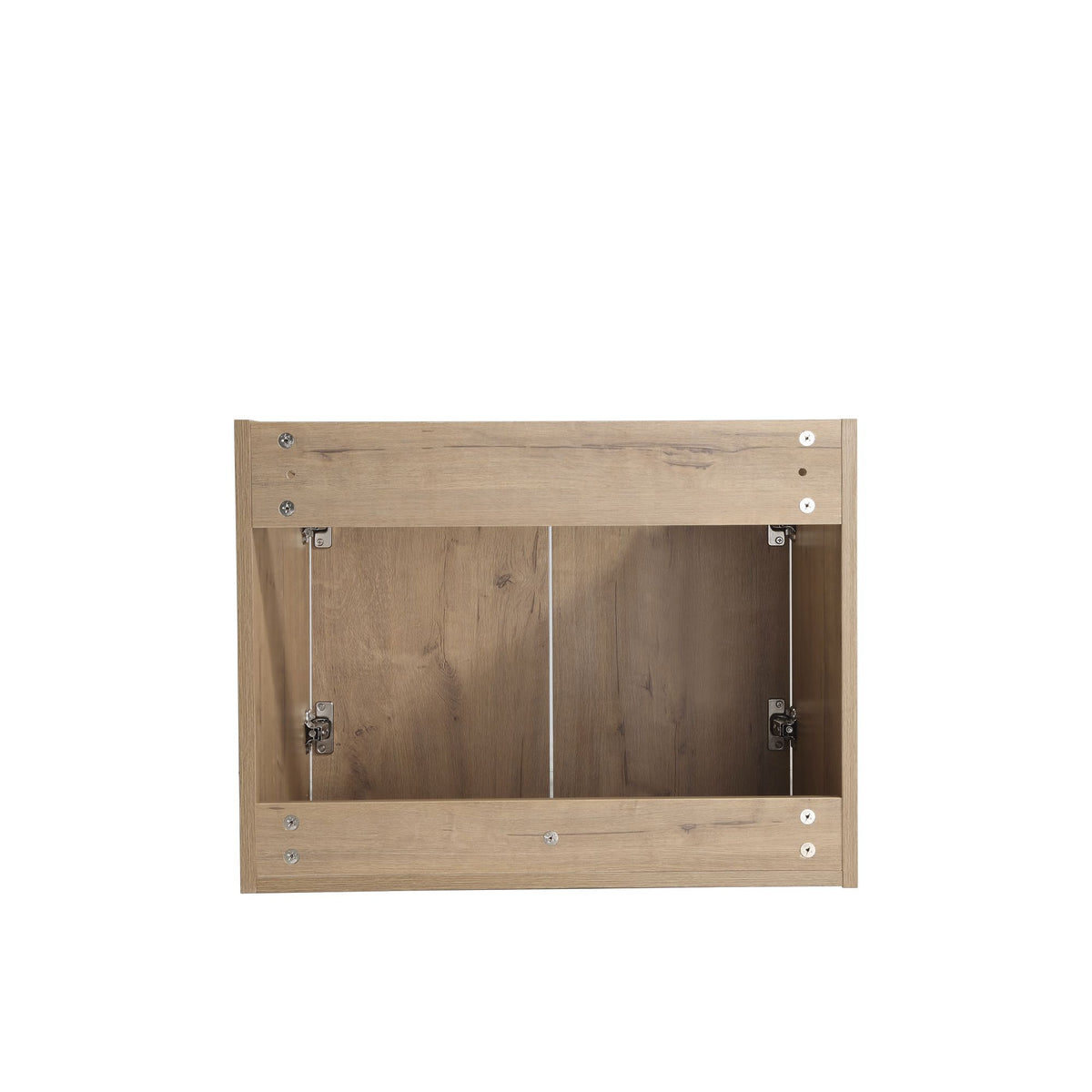 Wall Mounted Bathroom Vanity with Double Door Storage and Sink