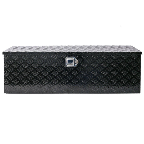 Premium Aluminum Tool Box for Trucks, Trailers, and RVs - practical Lockable Storage