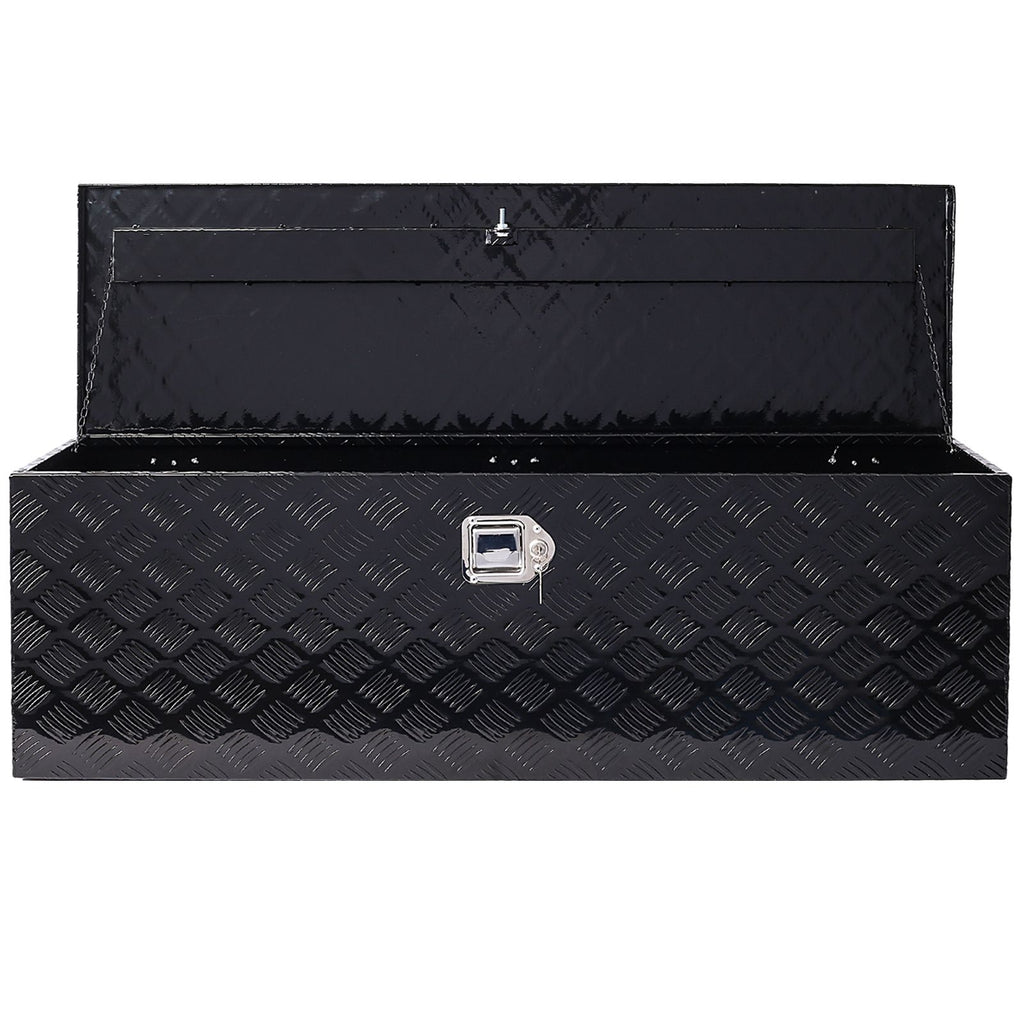 Premium Aluminum Tool Box for Trucks, Trailers, and RVs - practical Lockable Storage