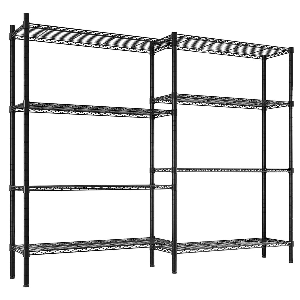 Adjustable Multi-Tier Wire Storage Shelving