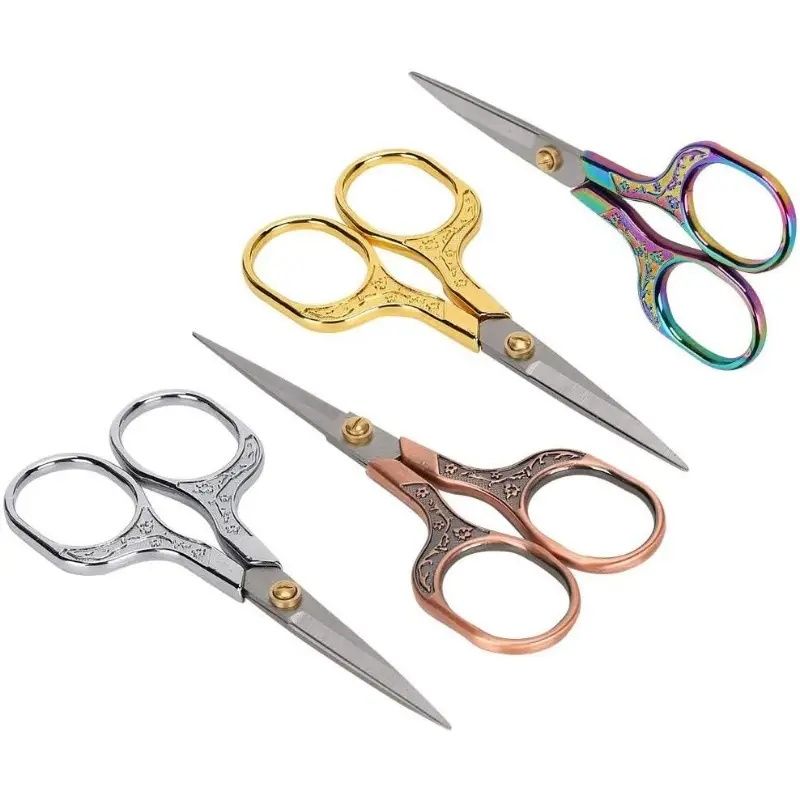 Vintage Plum-Blossom Detail Scissors Set