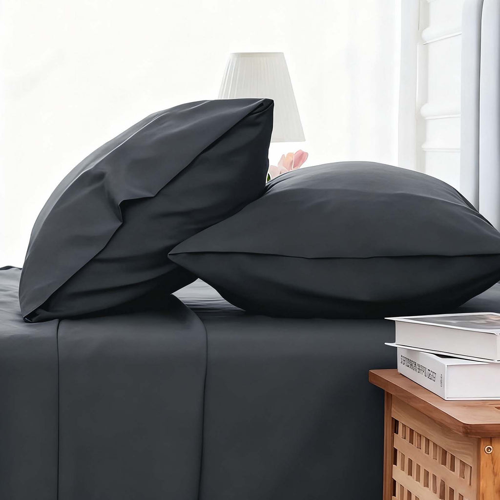 4-Piece Ultra Soft 85g Sheet & Pillowcase Set for All-Season Comfort