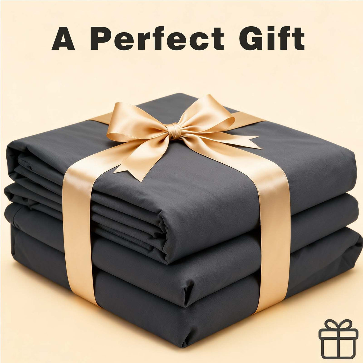 4-Piece Ultra Soft 85g Sheet & Pillowcase Set for All-Season Comfort