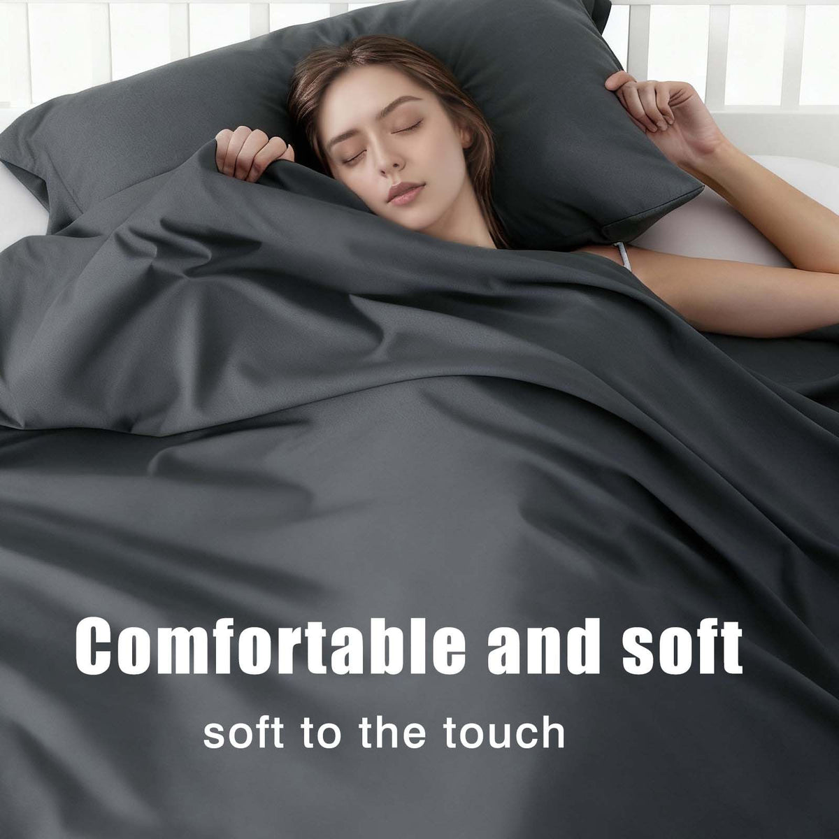 4-Piece Ultra Soft 85g Sheet & Pillowcase Set for All-Season Comfort