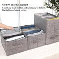 Four-Piece Wardrobe Organizer Set with Seven-Compartment Dividers
