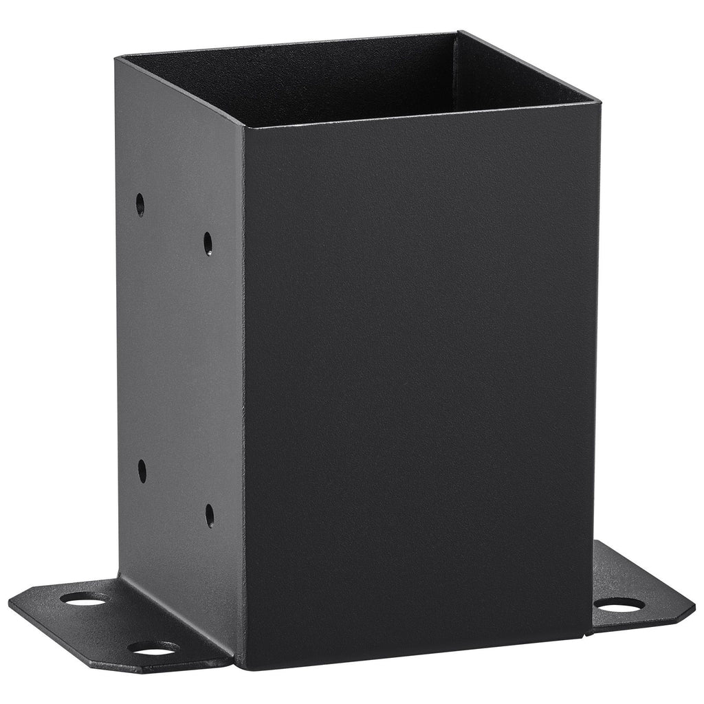 practical Post Base Brackets – 10 Pack, Carbon Steel Deck Post Support