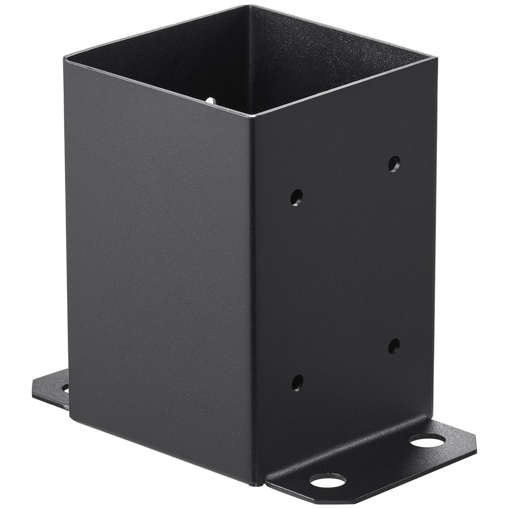 practical Post Base Brackets – 10 Pack, Carbon Steel Deck Post Support