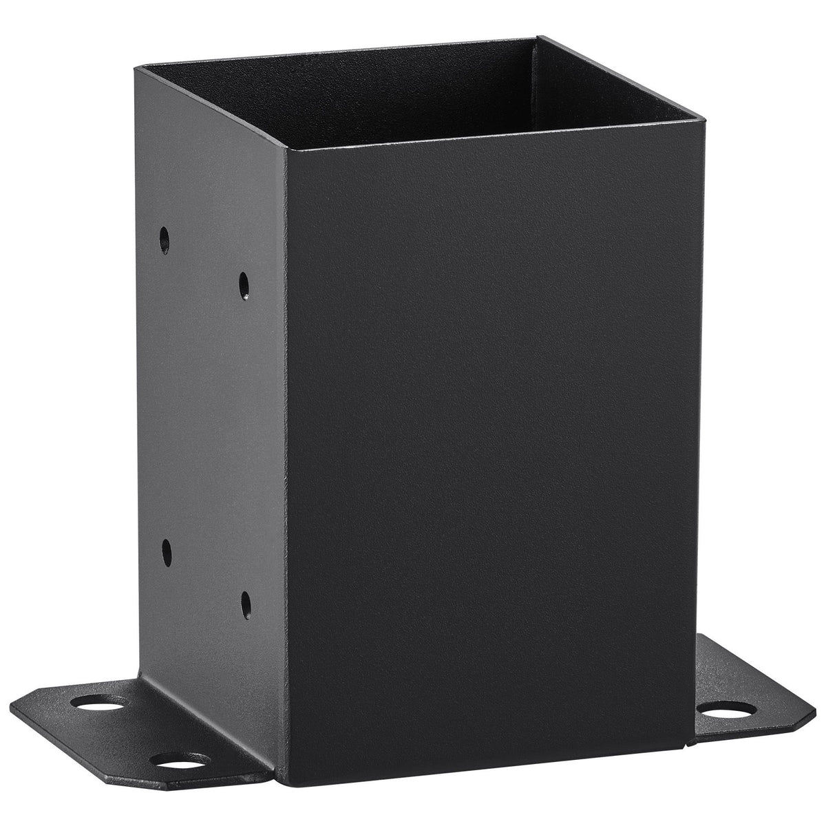 practical Post Base Brackets – 10 Pack, Carbon Steel Deck Post Support