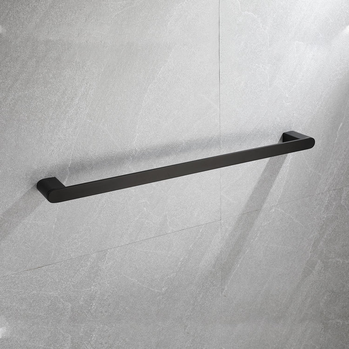 Modern Bathroom Hardware Set with Concealed Mounting