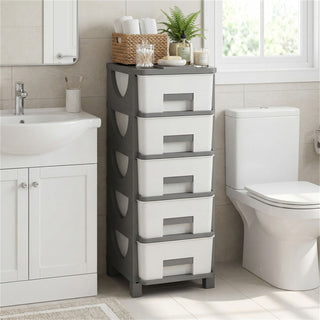 Slim 5-Drawer Cabinet for Everyday Essentials