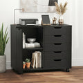 Rolling Office Cabinet and Printer Stand