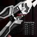 5-in-1 Multi-Function practical Pliers, Professional Electrician Wire Cutters for Stripping, Cuttin