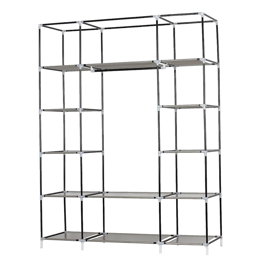 5-Layer 12-Compartment Portable Wardrobe Closet – Add More Space