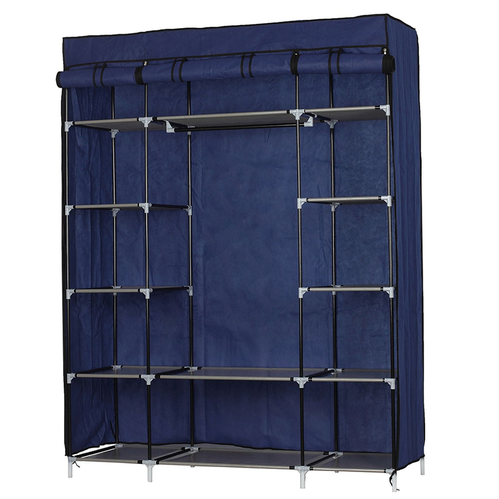 5-Layer 12-Compartment Portable Wardrobe Closet – Add More Space