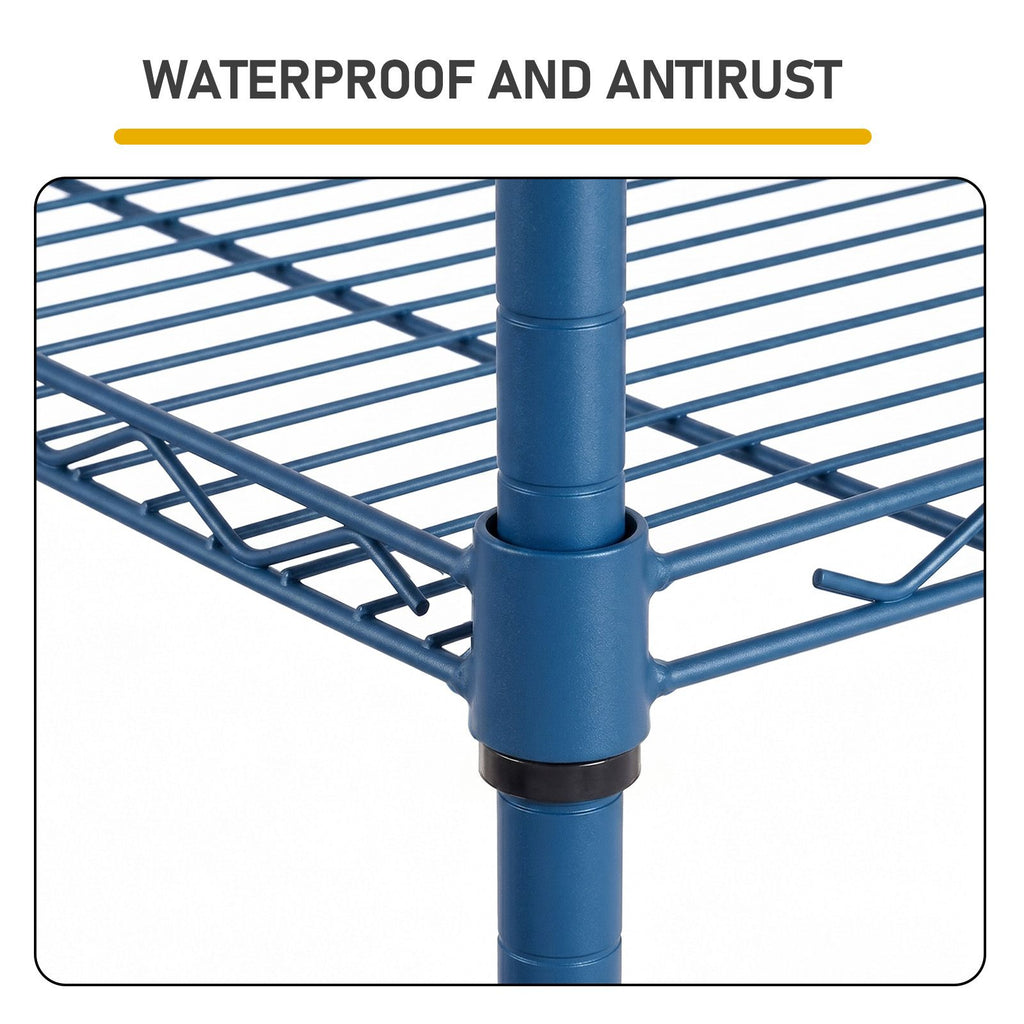 Four-Tier Adjustable Freestanding Display Shelf