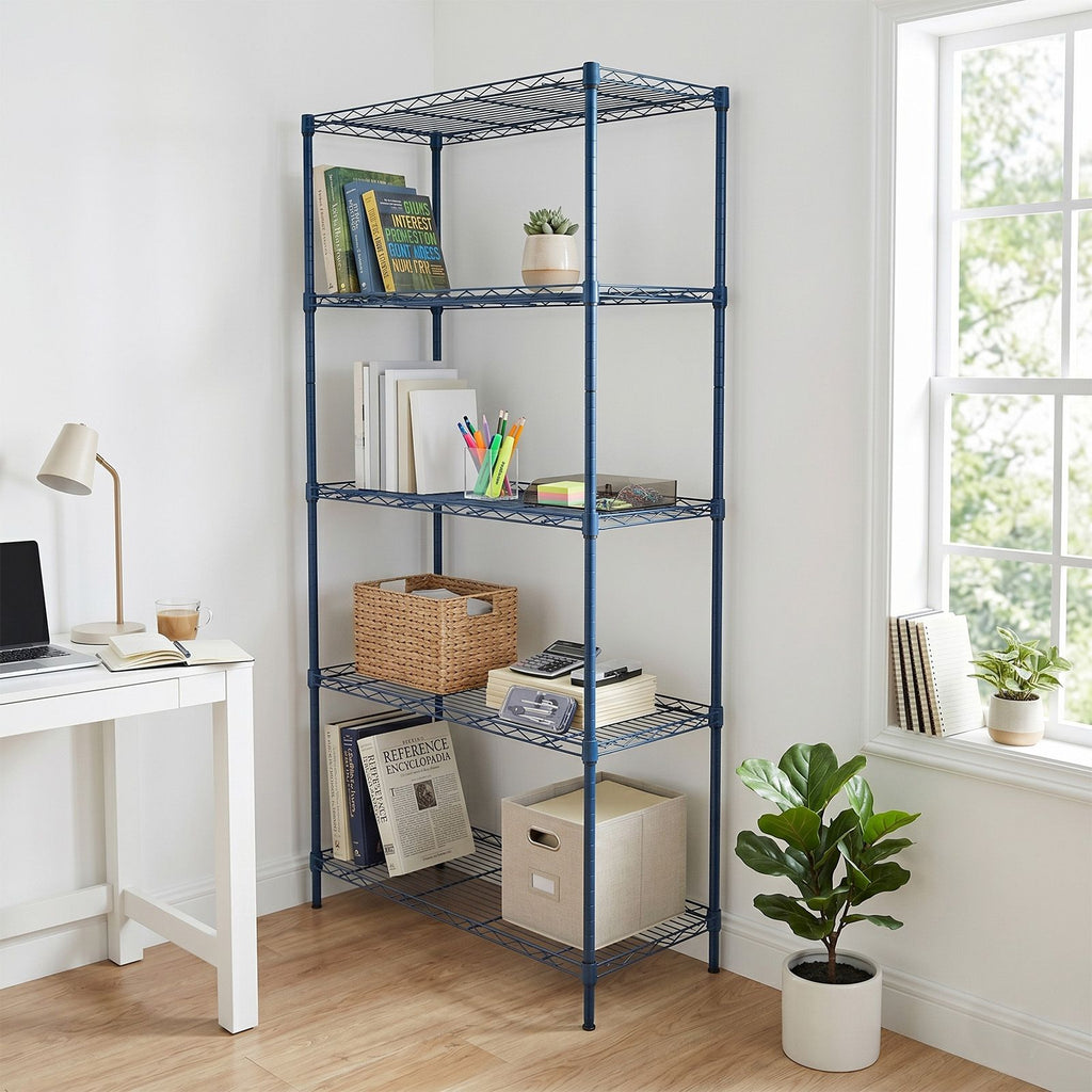 Four-Tier Adjustable Freestanding Display Shelf