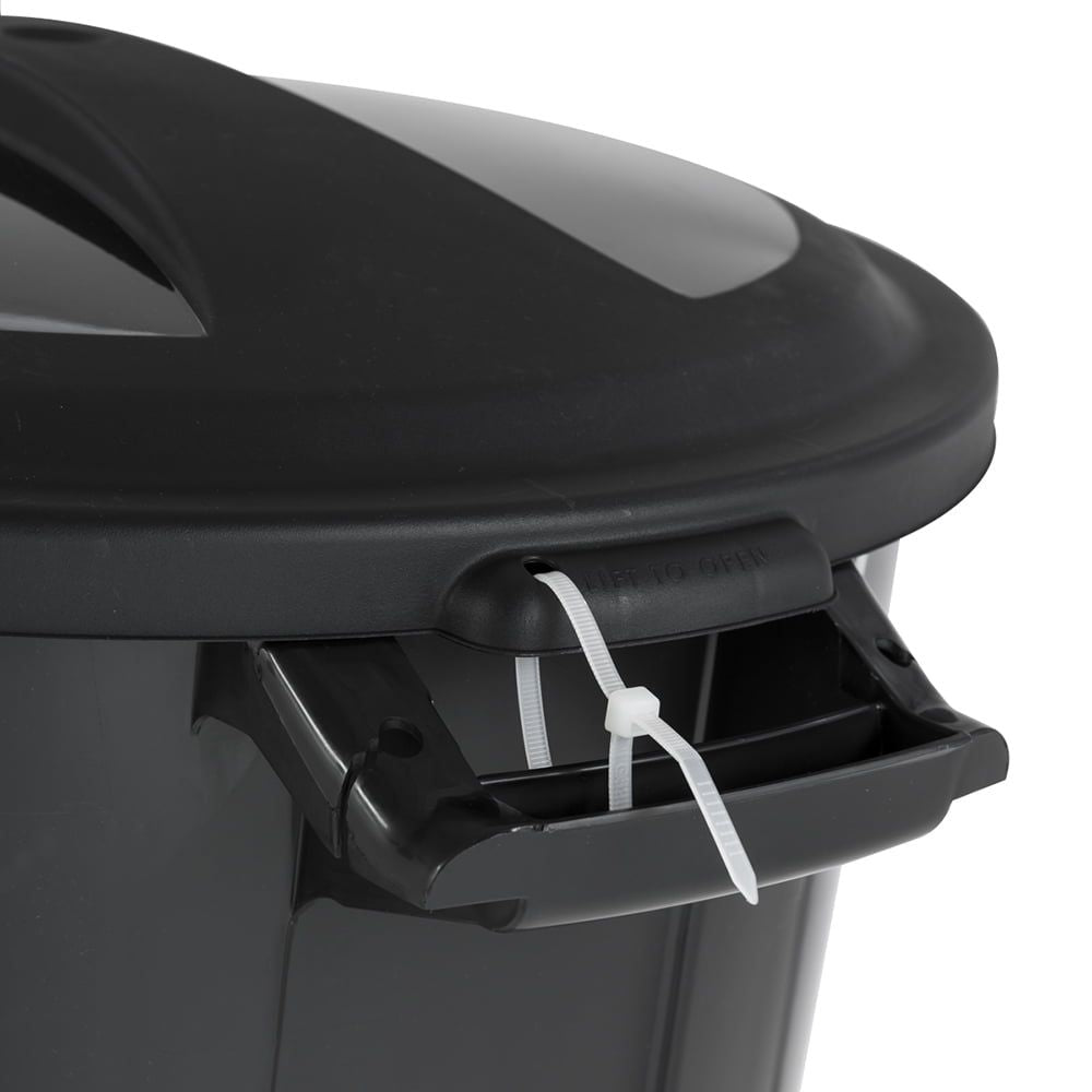 5 Pack practical Plastic Garbage Cans with Lids