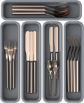 5-Pack Drawer Organizer for Kitchen – DIY Free Combination Silverware Tray