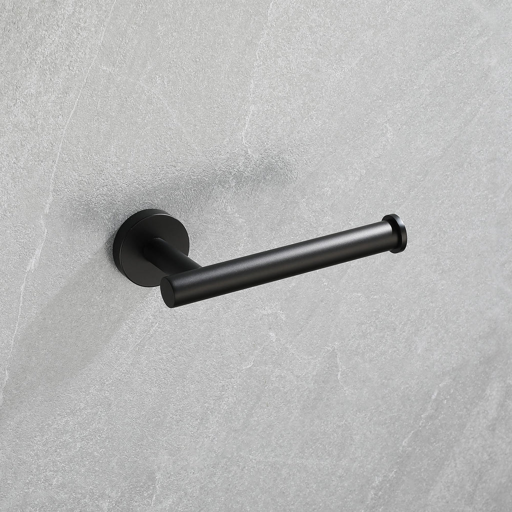 5 Piece Bathroom Towel Rack Set - Wall Mount Modern Stainless Steel