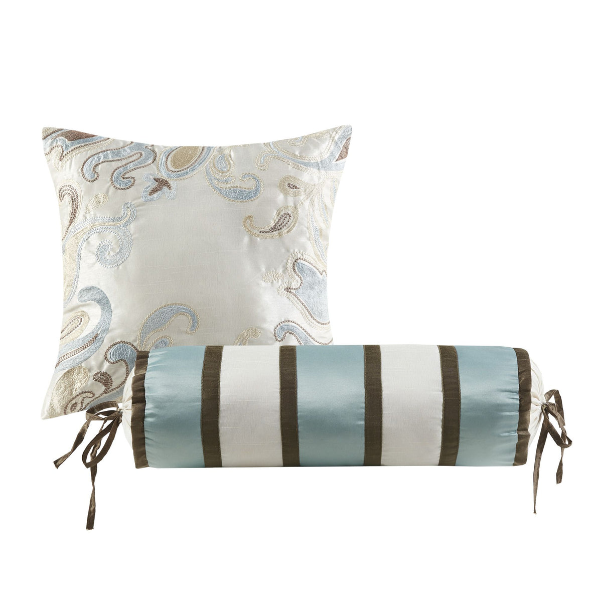 Reversible Jacquard Paisley Bedspread Set