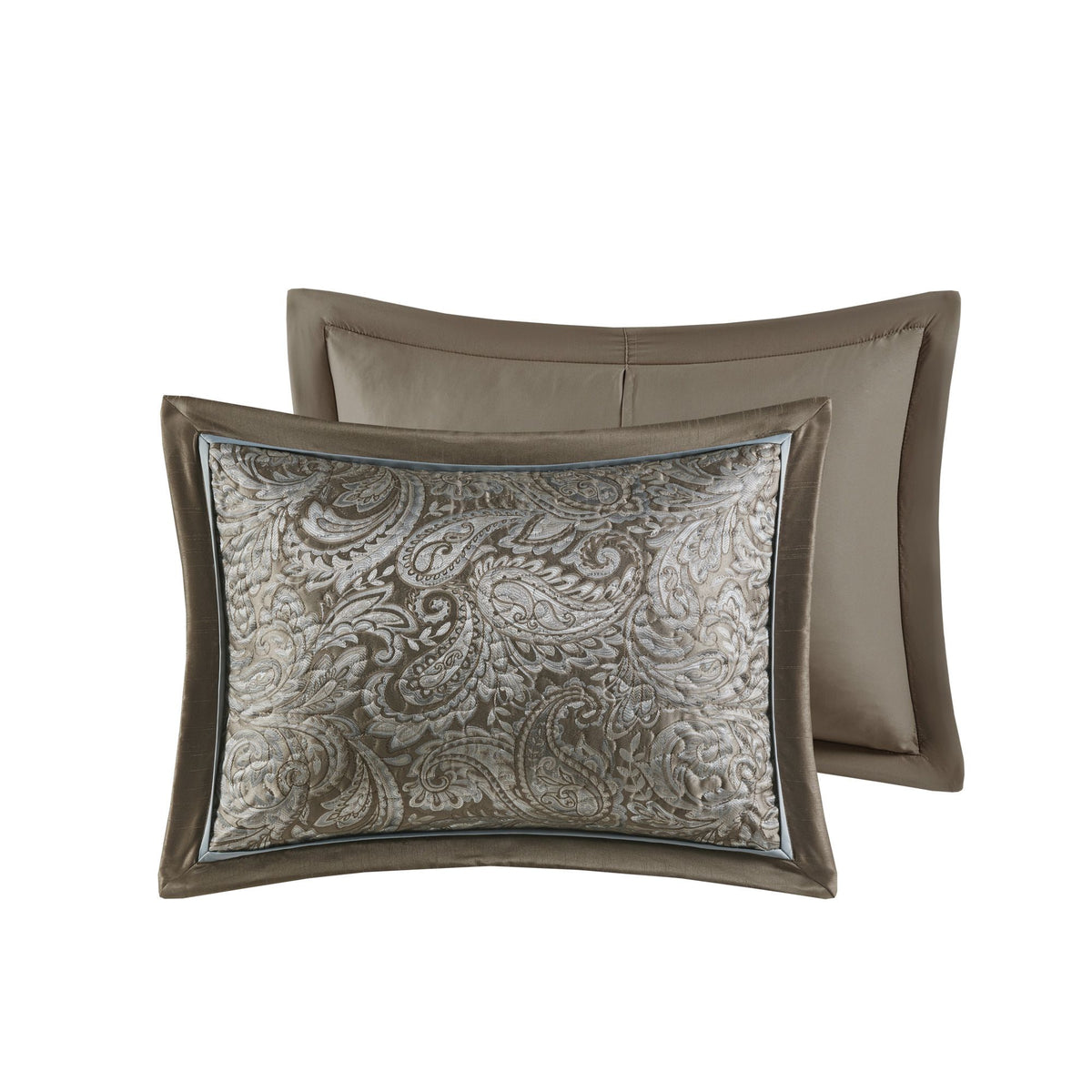 Reversible Jacquard Paisley Bedspread Set