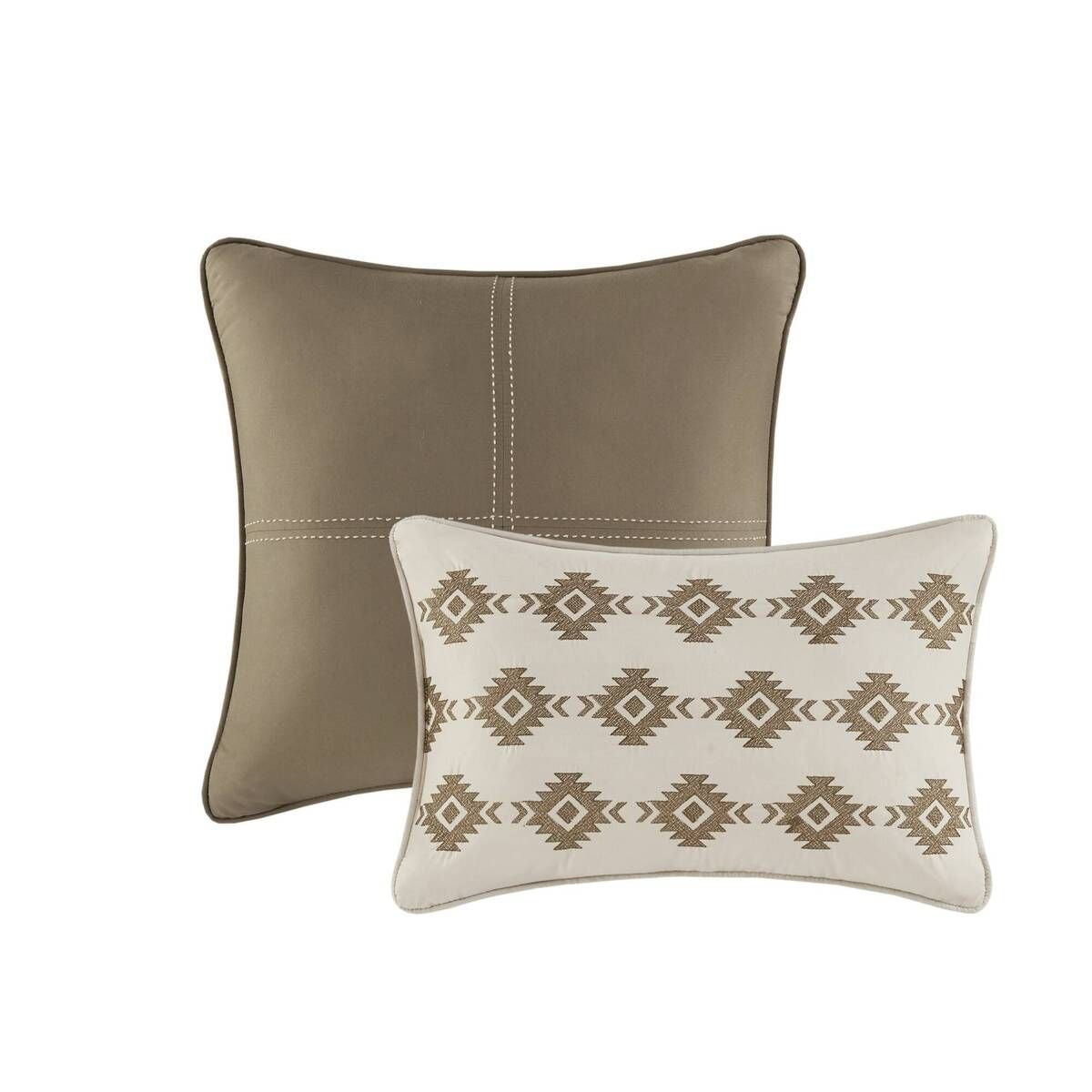 Southwestern Stripe Herringbone Comforter Set