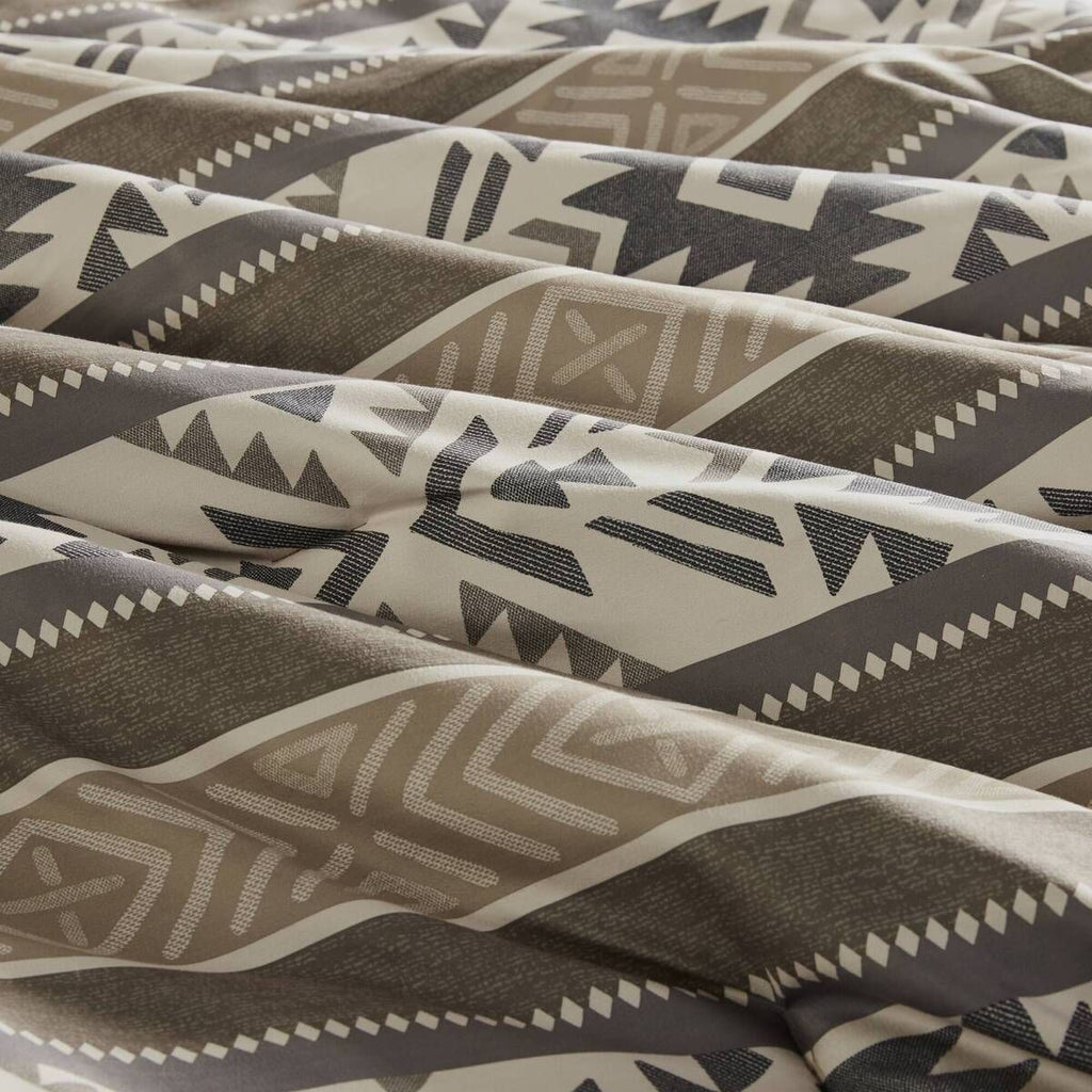 Southwestern Stripe Herringbone Comforter Set