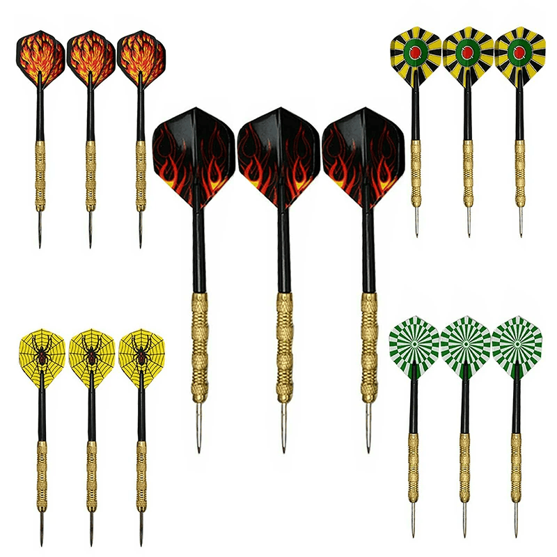 Five-Set Slim-Barrel Steel-Tip Darts Collection