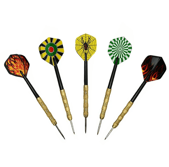 Five-Set Slim-Barrel Steel-Tip Darts Collection