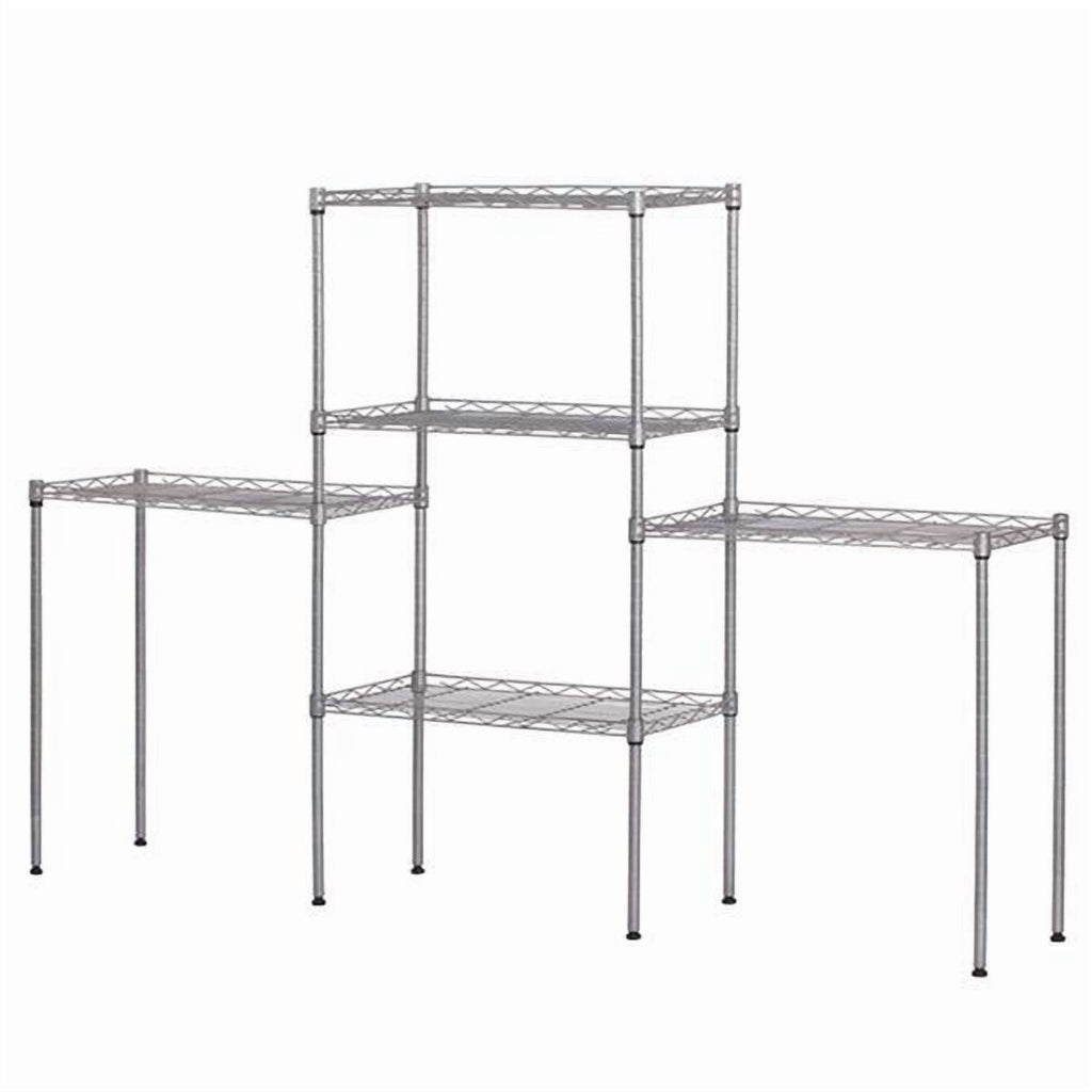 Flexible 5-Shelf Rack for Smarter Storage