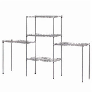 Flexible 5-Shelf Rack for Smarter Storage