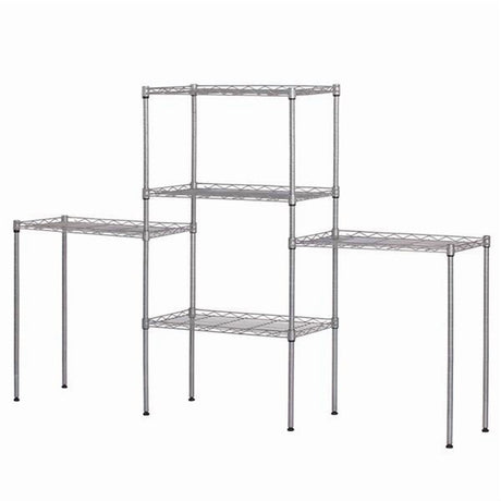 Flexible 5-Shelf Rack for Smarter Storage