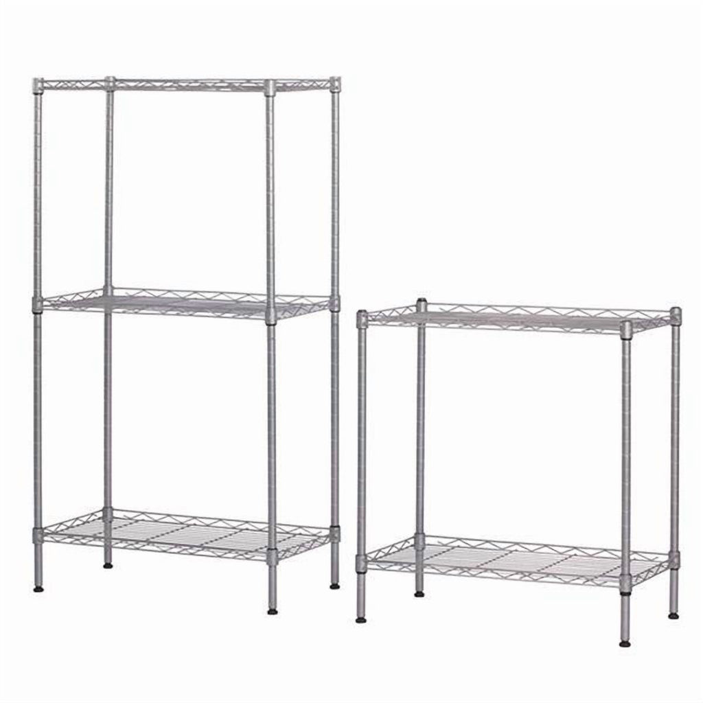 Flexible 5-Shelf Rack for Smarter Storage