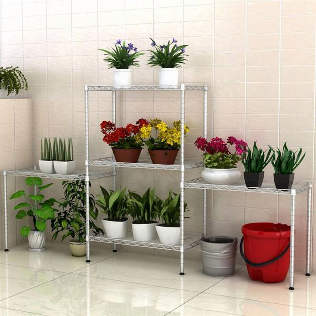 Flexible 5-Shelf Rack for Smarter Storage