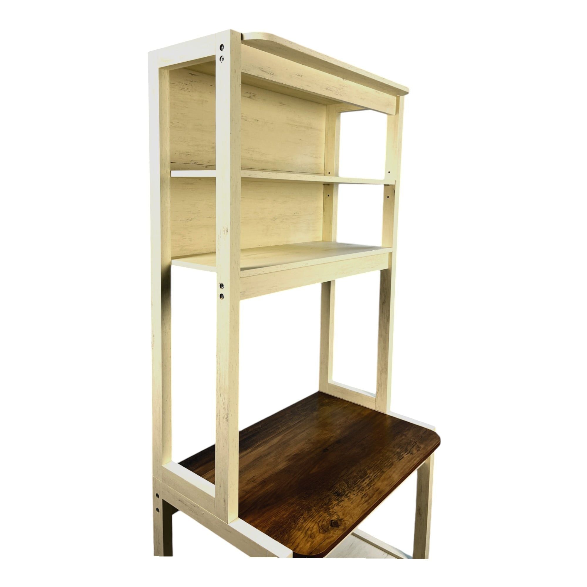 5-Tier Bakers Rack: Kitchen Storage Shelf, Microwave Stand & Coffee Bar