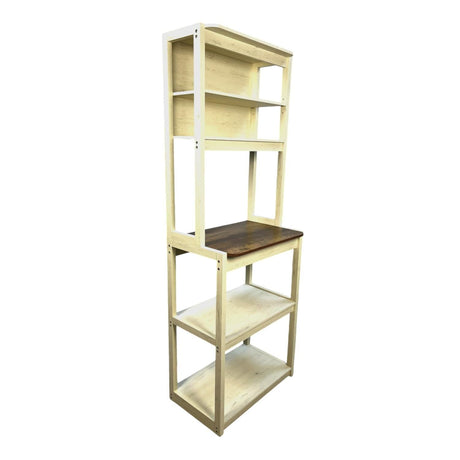 5-Tier Bakers Rack: Kitchen Storage Shelf, Microwave Stand & Coffee Bar