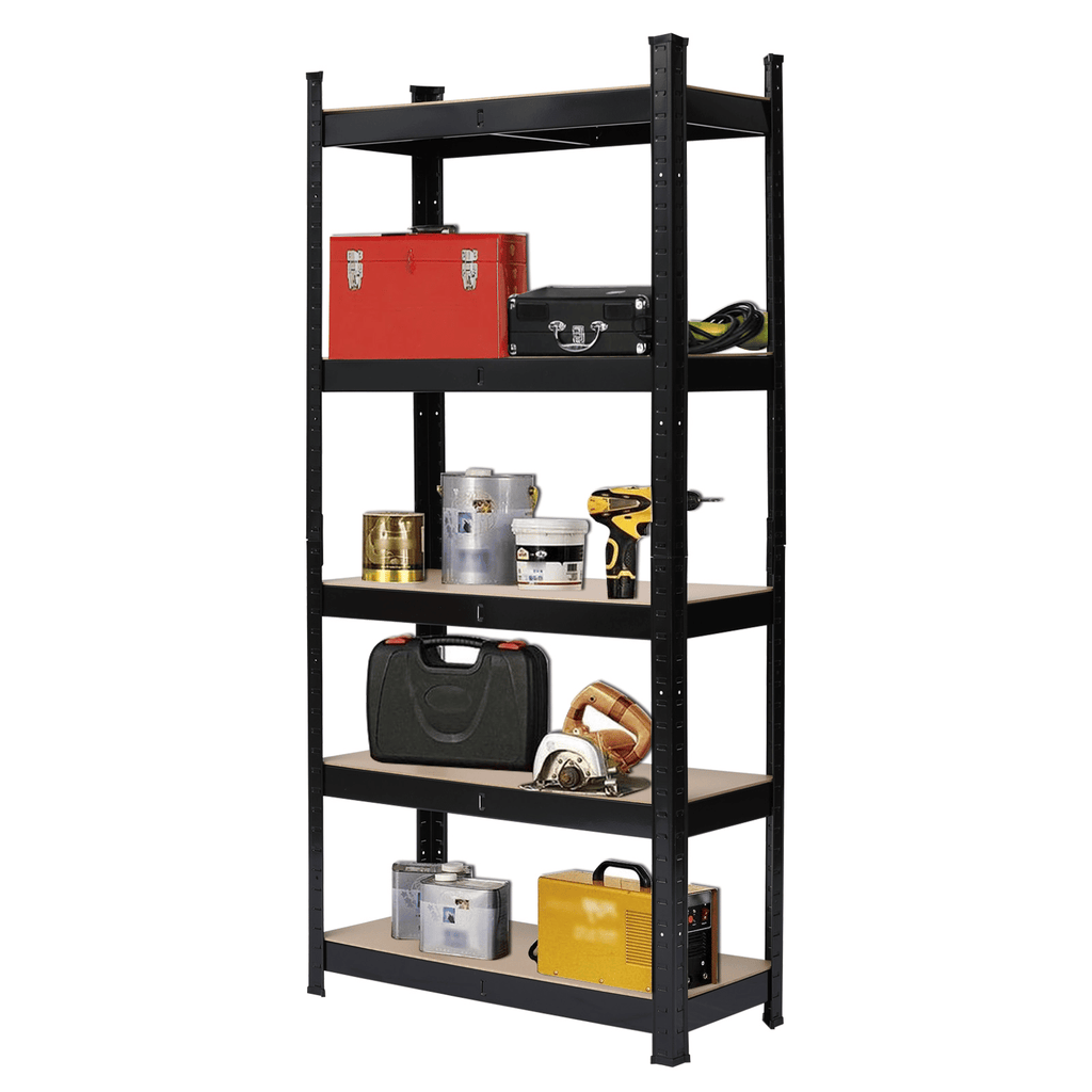 5-Tier Adjustable Storage Rack – Ideal for Home, Kitchen, Garage, and Office