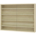 Five-Tier Wall-Mounted Collectibles Display Cabinet