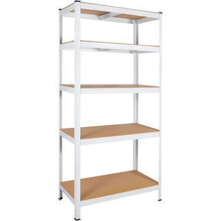 5-Tier practical Metal Shelving Unit – Adjustable, Tool-Free Assembly