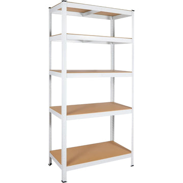 5-Tier practical Metal Shelving Unit – Adjustable, Tool-Free Assembly