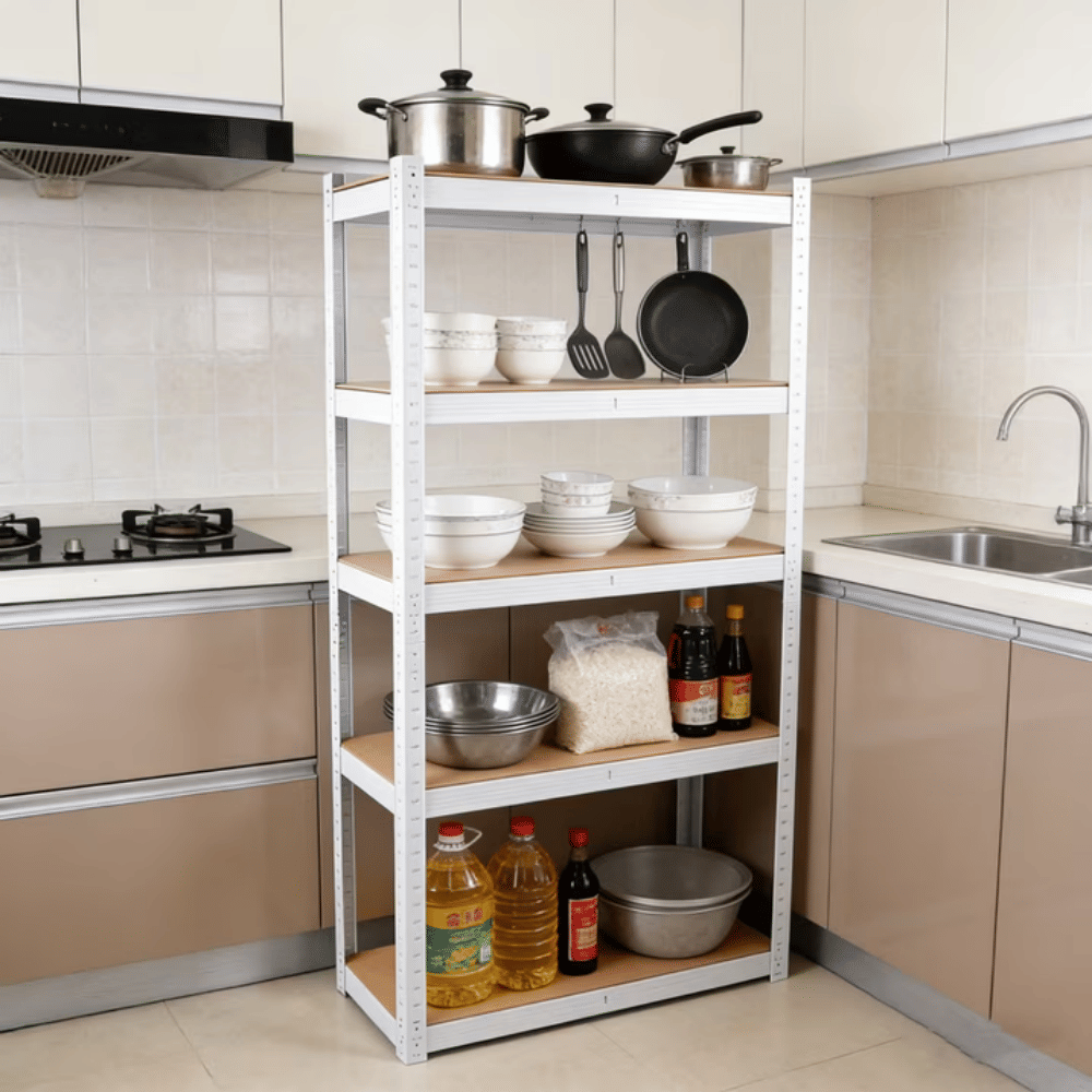 5-Tier Adjustable Shelving Unit for Garage and Pantry