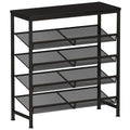 Organize Your Footwear with a Versatile Shoe Rack Storage Organizer - Black