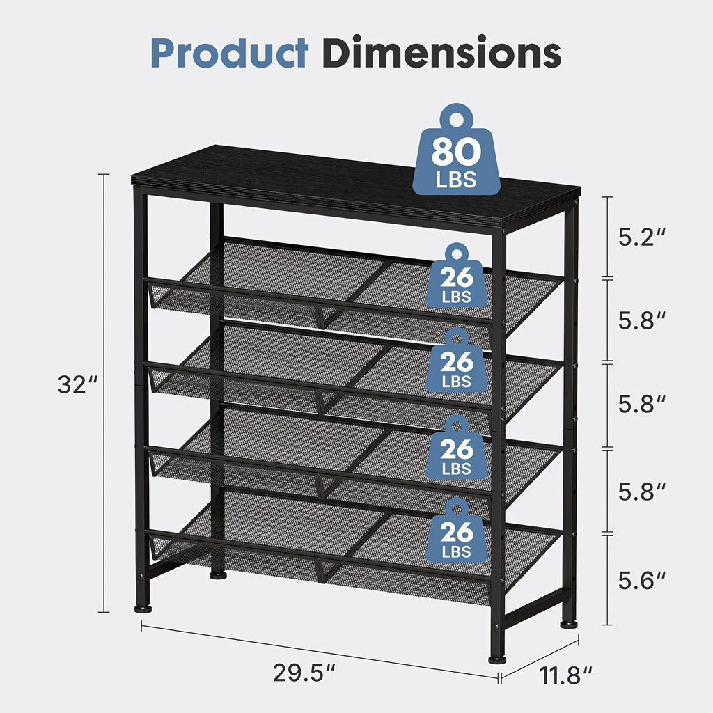 Organize Your Footwear with a Versatile Shoe Rack Storage Organizer