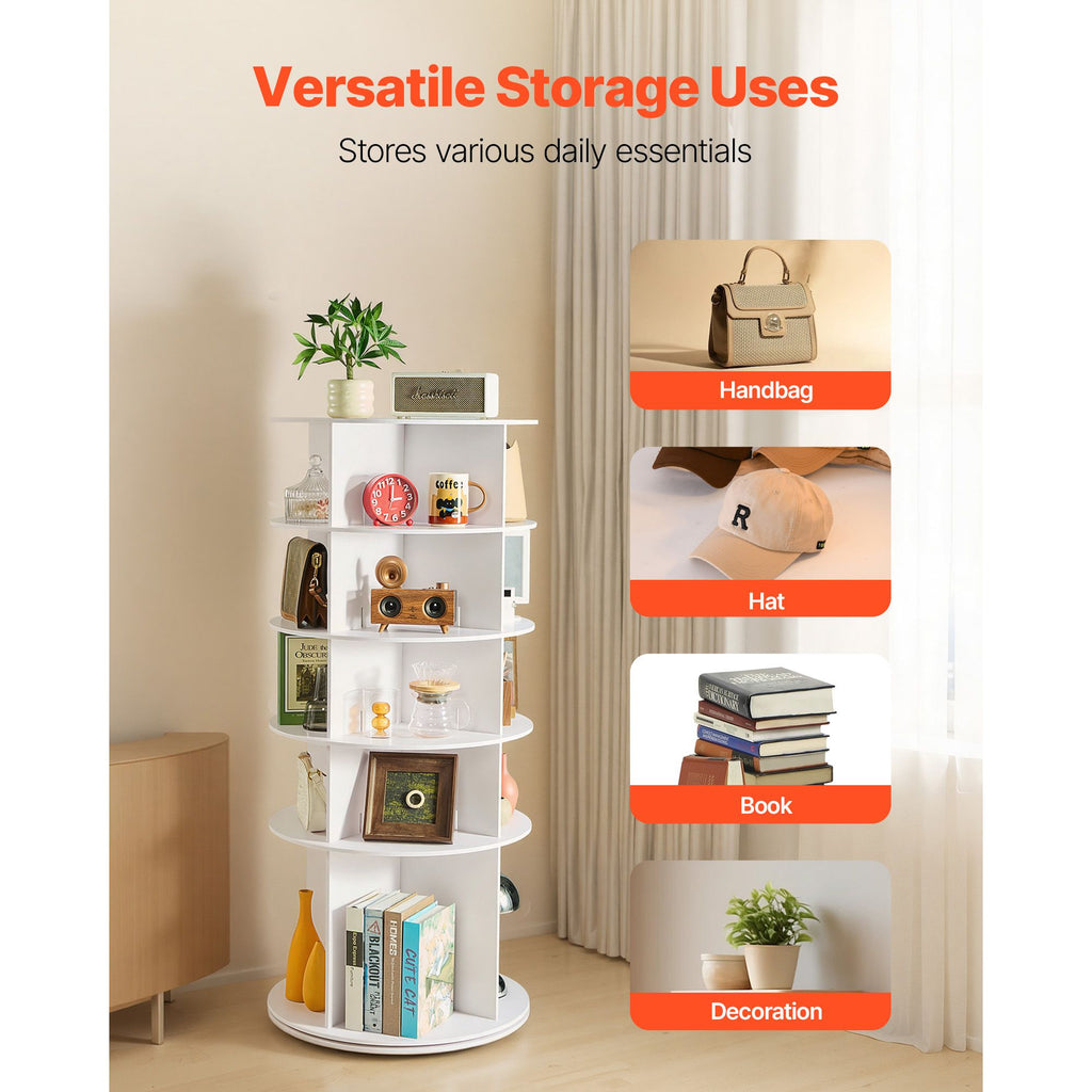 360° Rotating Shoe Rack Tower – Freestanding Spinning Organizer